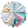 Nanchuang willekeurige twill katoen stof patchwork doek voor quilten weefsel handwerken materialen voor poppen craft doek 20x25cm 210702