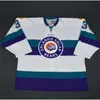 Custom 009 Youth women Vintage ECHL Orlando Solar Bears 27 Eric Faille 29 David Bell 3 Carl Nielsen Vintage Hockey Jersey Size S-5XL