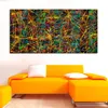 Toile d'art mural de grande taille, peinture abstraite, affiche Jackson Pollock, image d'art, impression HD pour salon, décoration d'étude 4958560