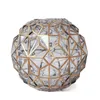 Vasi Nordic Luxury Diamond Check Vaso di fiori in vetro Decorazione della casa Arte moderna Porta piante Scrivania Idroponica Room Decor