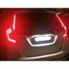2PCS LED Tail Light Right Bumper Light Brake Light Light Light Auto Decoration Lamp for Honda Jazz Fit 2014 2015 2016 2017 2018 2019 2020