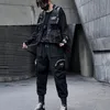 Men's Pants GlacialWhale Mens Cargo Fashion 2021 Joggers Korean Style Hip Hop Techwear Harajuku Japanese Streetwear Trousers Men