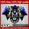 Кузов для Aprilia Mille RV60 RV6 RSV 1000 R 1000R 1000RR RSV1000R Blue Stock 04-06 Body 11no.126 RSV-1000 RSV1000RR 2004 2005 2006 RSV1000 R RR 04 05 06 Cateing Kit