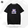 Anime spel Genshin Impact Short-Sleeved T-shirt Klee Keqing Ganyu Paimon Xiao Impression Två yuan cosplay smärta kläder y0901