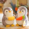 25cm cute Penguin plush toy pillow stuffed animals doll home toys decoration children gift whole8169106