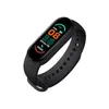 Per Xiaomi M6 Smart Bracelet Watch Band Fitness Tracker Cardiofrequenzimetro Monitor per la pressione sanguigna Schermo a 5 colori Smart Wristband Sport