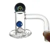 10mm 14mm Joint mâle bord biseauté accessoires pour fumer Spinner Cap verre Maeble Ruby Rearls tuyau d'eau mélangeur Spin Quartz Banger Dab Rig