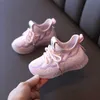 Size 21-30 Children's Sneakers Lightweight Sneakers Kid Shoes Children Boys Breathable Lightweight Shoes deportivas nina G1025