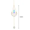 Decorative Objects & Figurines Crystal Windchimes Prisms Pendants Handmade Sun Catchers Garden Weddin Light Trapping Wind Chime Hanging Jewe
