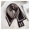 scarf letter autumn and winter fashion versatile wool decorative knitting small ears1415973