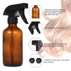 Glas zeep pomp spray voor aromatherapie essentiële olie shampoo dispenser lotion vloeibare schuim fles containeropslag