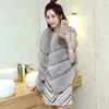 ZADORIN Luxury Faux Fur Vest Women Plus Size Furry Short Faux Fur Gilet Cappotto Gilet di pelliccia Fourrure Autunno Inverno Soprabito 211019