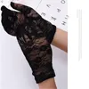 Sporthandschoenen hoogwaardige feest sexy jurk dames dame kanten mittens accessoires zonnebrandcrème zomer vol vingermeisjes mode