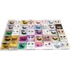 40 Styles Selectable 3D FAUX Mink Hair Eyelashes 3D Silk Protein Lashes 100% Cruelty Free Dramatic False Eyelash soft thick Natural Makeup