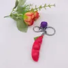 Z Bell Groch Per Toys SqueezeAbean Key Ring Portfel Portfer Zakroda Pendanty Sensory Squeeze Peas Tiktok Squeeze Toy Finge8815349
