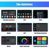 Новый 7-дюймовый автомобильный радиоприемник на базе Android 2Din Carplayer 2.5D сенсорный экран GPS-навигация мультимедийный плеер для Toyota Nissan Hyundai