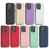 Per iPhone 13 Pro Max 12 Mini 11 Custodie per cellulari ibride Combo 2 in 1 TPU PC Custodia antiurto per cellulare Cover posteriore D1