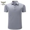 Męska koszulka polo lato casual bawełna poliestrowa koszula z krótkim rękawem oddychająca Camisa Polo para Hombre koszulka Golftennis 210401