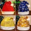 38 Styl Christmas-Hat Christmas Decorations Cap Dzieci Dorosłych Xmas Caps Home Decoration Xmas Party Czapki Xmas Decor T9i001586