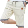 Pantaloncini classici moda uomo Pantaloncini casual estivi Cotone cotone Beach Plus Size S-4xl joggers Uomo 210714