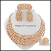 Ohrringe Halskette Schmucksets Yaili Exquisites Roségold Schlichtes Schmuckset Täglich Preiswert Damen Armband Ohrring Ring Tropfen