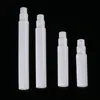 Wholesale White Empty Plastic Perfume Bottle 2ml 3ml 4ml 5ml Mini Spray Sample Vials 6000Pcs Lot