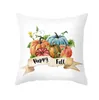 2021 Halloween-themed Pillow Case Flannel Material Halloween Fall Harvest Pumpkin 16 Styles Pillowcase Home Decor
