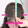 Curly Lace Fechado Wig HD Cabelo da Malásia Transparente 26 polegadas 4x4