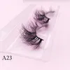 25 mm Mink Wimpern gefälschte Wimpern 5d Falsches Wimpern Dramatische Augenanbieter Ganzes Make -up Maquiagem Custom Private Packaging Wom4367003