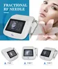 Portable Fractional RF Micro Needle Machine 10 25 64 Pin Nanocrystal Heads Rajeunissement de la peau Rides Vergetures Enlèvement Radiofréquence Face Lift Microneedling