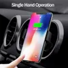 10W Draadloze Snelle Autolader Air Vent Mount Telefoon Houder voor iPhone XS Max Samsung S9 Xiaomi Mix 2s Huawei Mate 20 PRO 20 RS