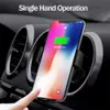 10W Wireless Fast Car Charger Air Vent Mount Telefonhållare för iPhone XS Max Samsung S9 Xiaomi Mix 2s Huawei Mate 20 Pro 20 RS3498608