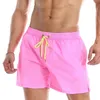 Mens Board Shorts Swimsuit Beach Quick Drying Trunks Swimming Surf Swimwear Sports Gym Workout Zwembroek Heren Men's