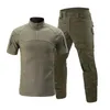 Tir t-shirt pantalon set robe de bataille uniforme bDU ensemble combat tactique camouflage vêtements