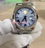 Topselling высокого качества BP наручные часы 228206 40 мм из нержавеющей стали 316L Rome Blue Dial Top 2813 Движение механические автоматические мужские часы часов