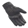 Summer Breathable Touchscreen Black Gloves Motorcycle City Ride Men's Leather Gloves H1022