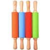 15 Inch (38cm) Baking Rolling Pin Non-stick Silicone Dough Rollers 210401