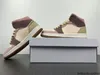 Special Edition 1 Mid Brown Tan Баскетбольная Дизайнерская Обувь Едва Оранжевый Темный Пони Модные Спортивные Кроссовки Zapatos Хорошее Качество Корабль С