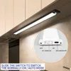 Ultrathin Brightness USB Rechargeable Closet Light For Home 23cm 40cm Wireless PIR Motion Sensor LED Under Cabinet Lighting6726373