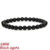 6MM Strand Pierre Naturelle Guérison Cristal Stretch Perlé Bracelet Femmes Hommes À La Main Précieuse Pierre Précieuse De Luxe Ronde Bracelets Bijoux