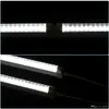 Tubes lumineux LED T8 intégrés de 8 pieds, 120W, double face, 576LED, 13000 Lumens, AC 110-240V