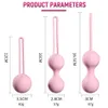 Magnetic Kaigl giocattolo sexy vagina femminile che restringe le parti intime della palla con manubri che stringono i prodotti in silicone sessuale per adulti