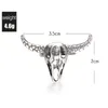 Retro Punk Bull Rings For Men Women Creative Fashion Female Hip Hop Ring Jewelry Personality Resizable Male Bar Jewelry