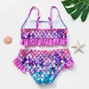 212Y Kids Swimwear Two pieces Girls swimsuit High quality Kids Bikini set Toddler girls Swimming suit Girls Bikini Sets11293648827