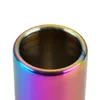 Smoking Colorful Stainless Steel Dry Herb Tobacco Preroll Horn Cigarette Holder Desktop Storage Cylinder Dabber Straw Nails Spoon Barrel High Quality DHL Free