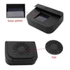 Portable Solar Powered Car Window Windshield Auto Air Vent Cooling Fan System Cooler Tool remove odor 10 W ABS plastic styling