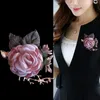 Pins, Brooches Cute Fabric Flower Brooch For Women Suit Sweater Lapel Pins Cardigan Badge Corsage Fashion Jewelry Accessories Beautiful Gift