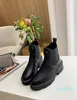 2020 Nuovi stivali per caviglia Beaubourg Donne Fashion Martin Boots Designer Stivali in pelle invernale Top Quality con 1A8947 (Borse a polvere + Box) 22