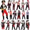 Umorden Costumi di Halloween per Ragazzi Bambini Bambini Costume da Pirata Fantasia Infantil Abbigliamento Cosplay Q0910