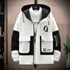 Heren Jassen Windbreaker Jeugd Korea Mode Print Casual Jas Mannelijke Kleding Varsity Lente Herfst Mannen Drop